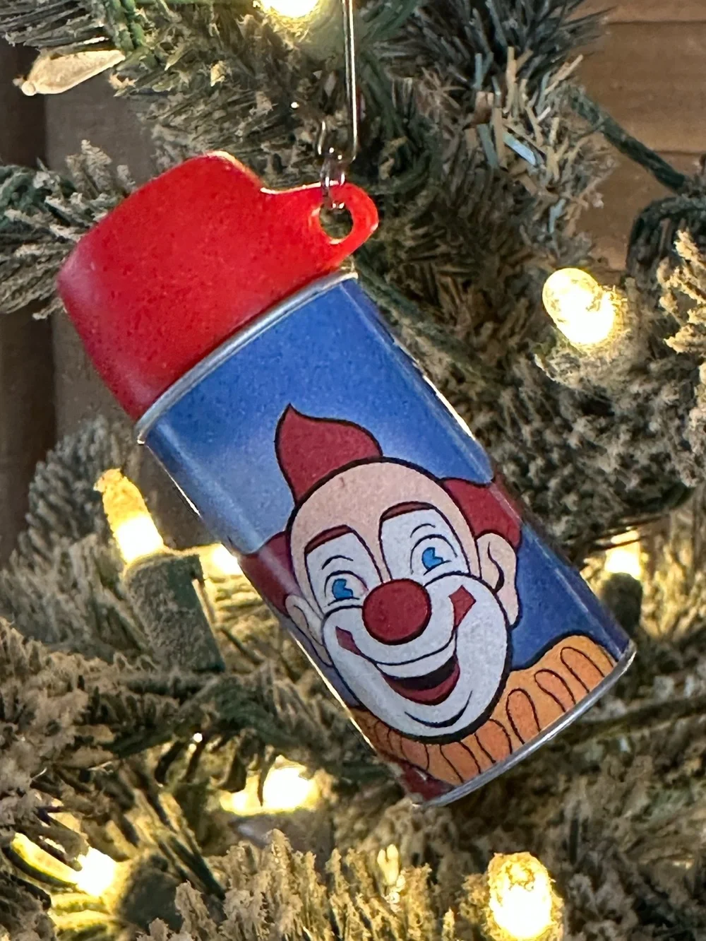 1999 Hallmark Howdy Doody Lunch Box & Thermos Ornament Set
